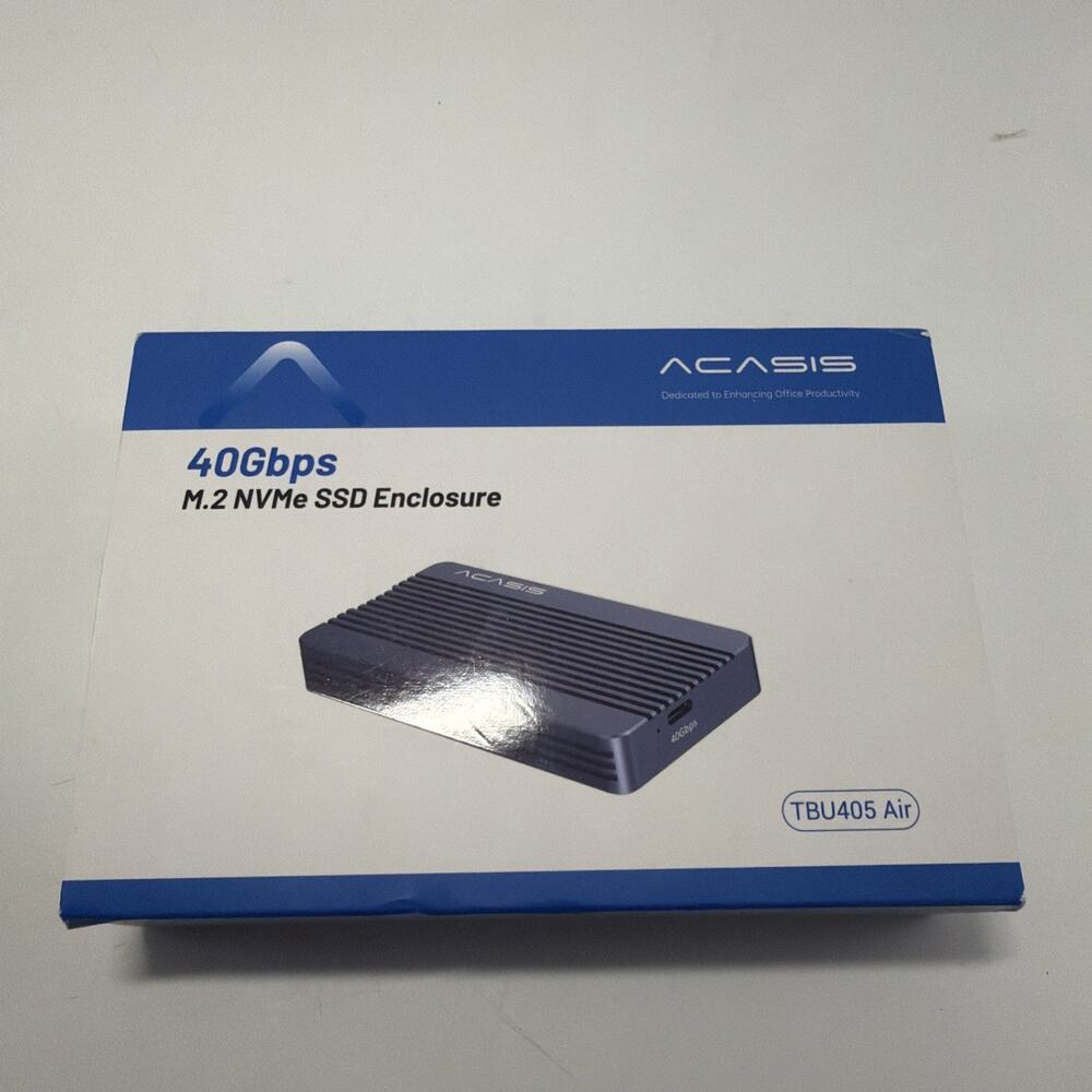 ACASIS 40Gbps M.2 NVMe SSD Enclosure with Aluminum for Thunderbolt 4/3/USB4